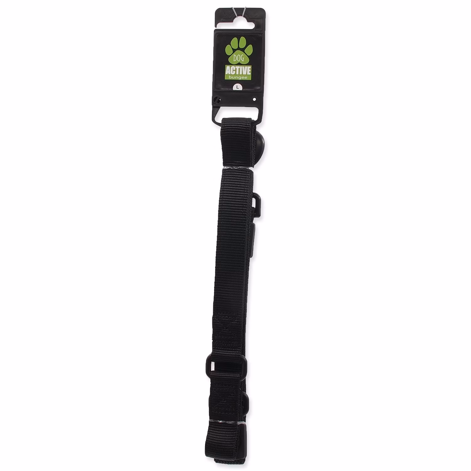 Vodítko Active Dog Bungee Neoprene L čierne 2,5x120cm
