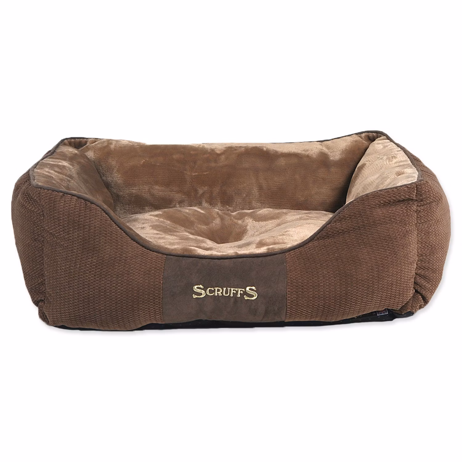 Pelech Scruffs Chester Box Bed čokoládový M 60x50cm