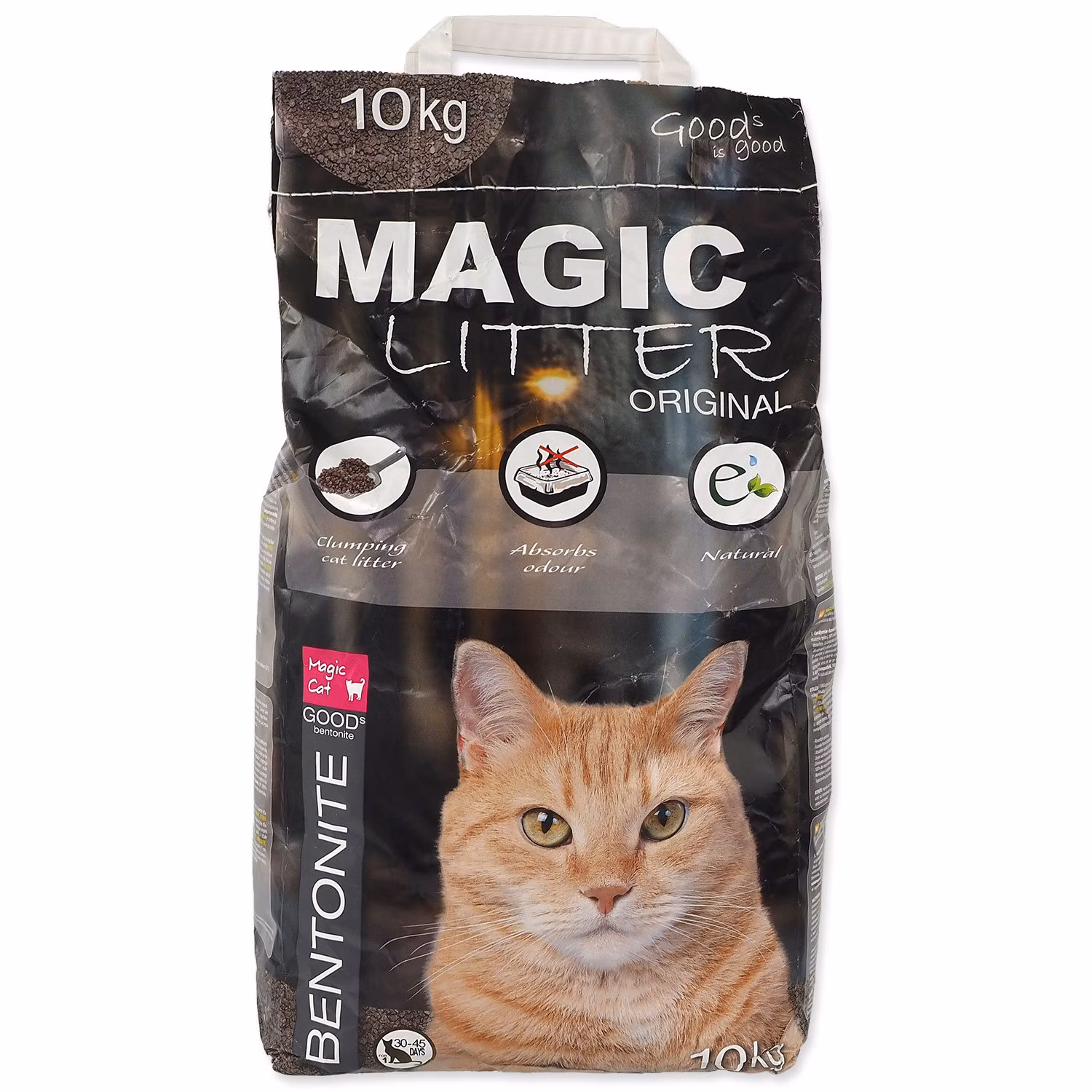 Podstielka Magic Litter Bentonite Original 10kg