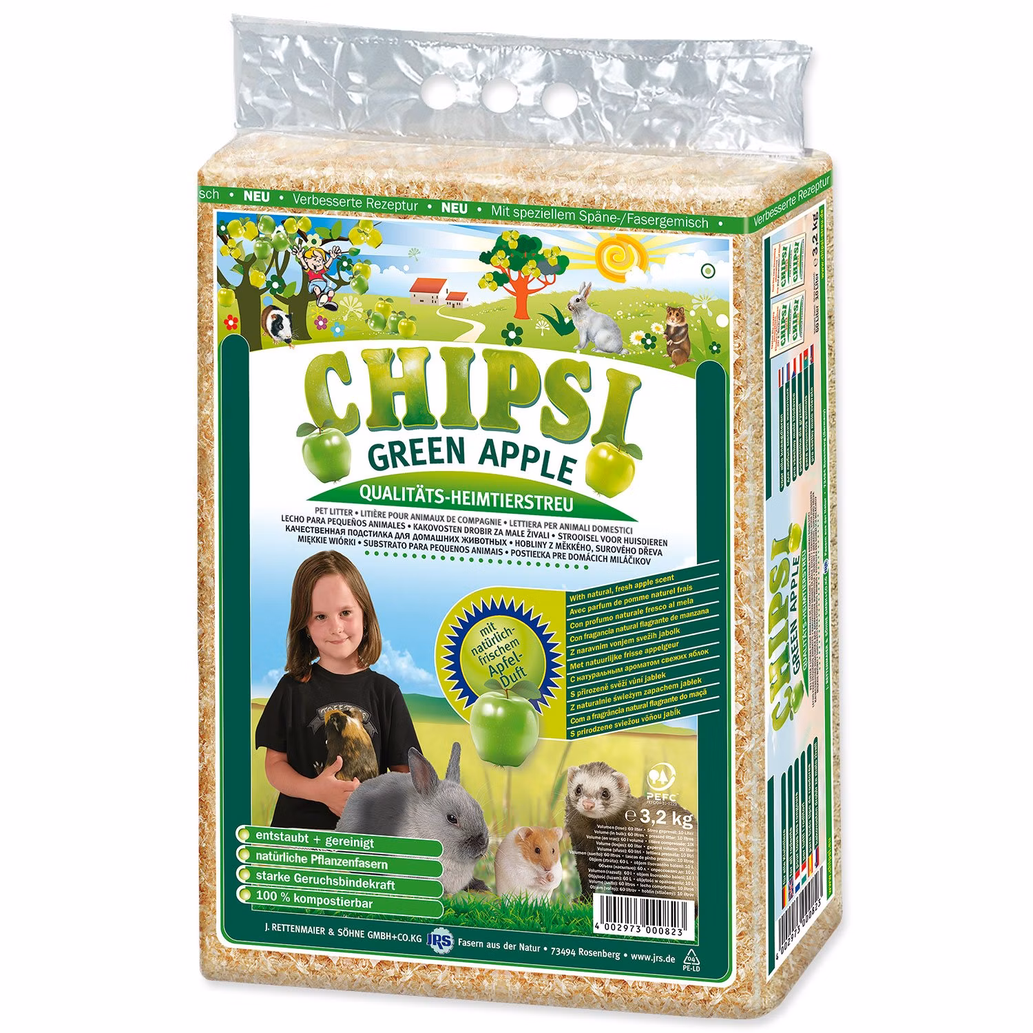 Hobliny Chipsi jablko 60l-3,2kg