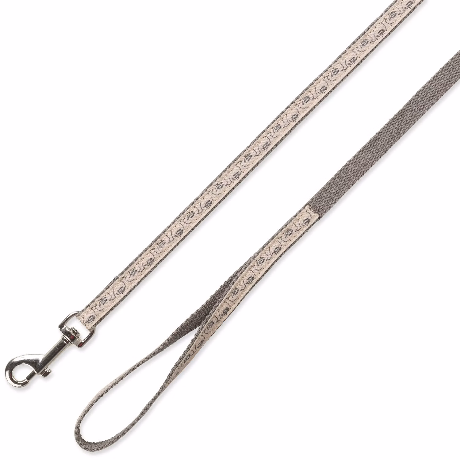 Postroj Trixie pre mačky s vodítkom šedý/béžový 27–45 cm/13 mm, 1,20 m