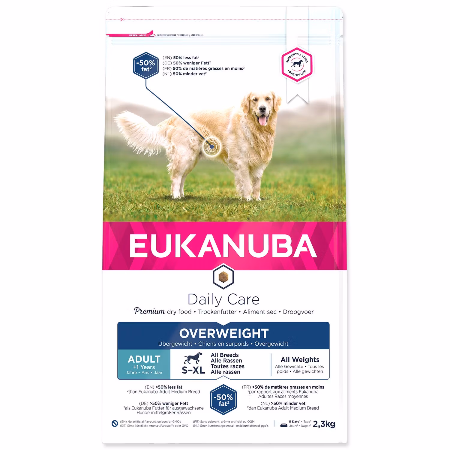 Krmivo EUKANUBA Daily Care Excess Weight 2,3kg