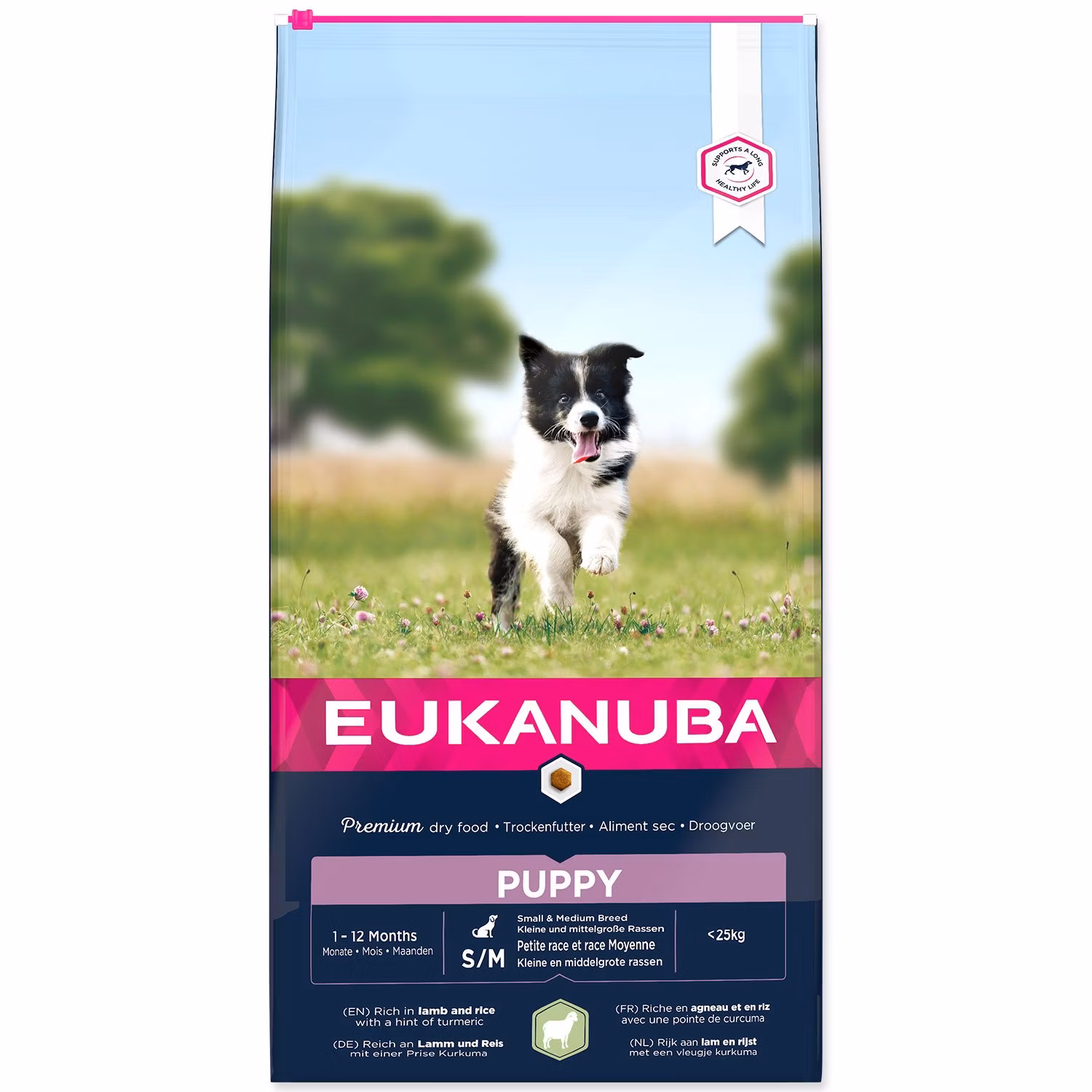Krmivo EUKANUBA Puppy Small & Medium Lamb 12kg