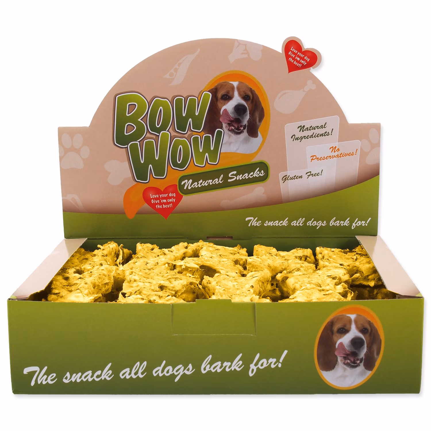 Pochúťka Mira Mar Bow Wow Prebio hydina a Juka, kosť 30ks