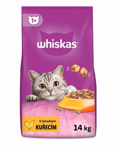 Mars WHISKAS Adult cat s kuracím mäsom 14 kg