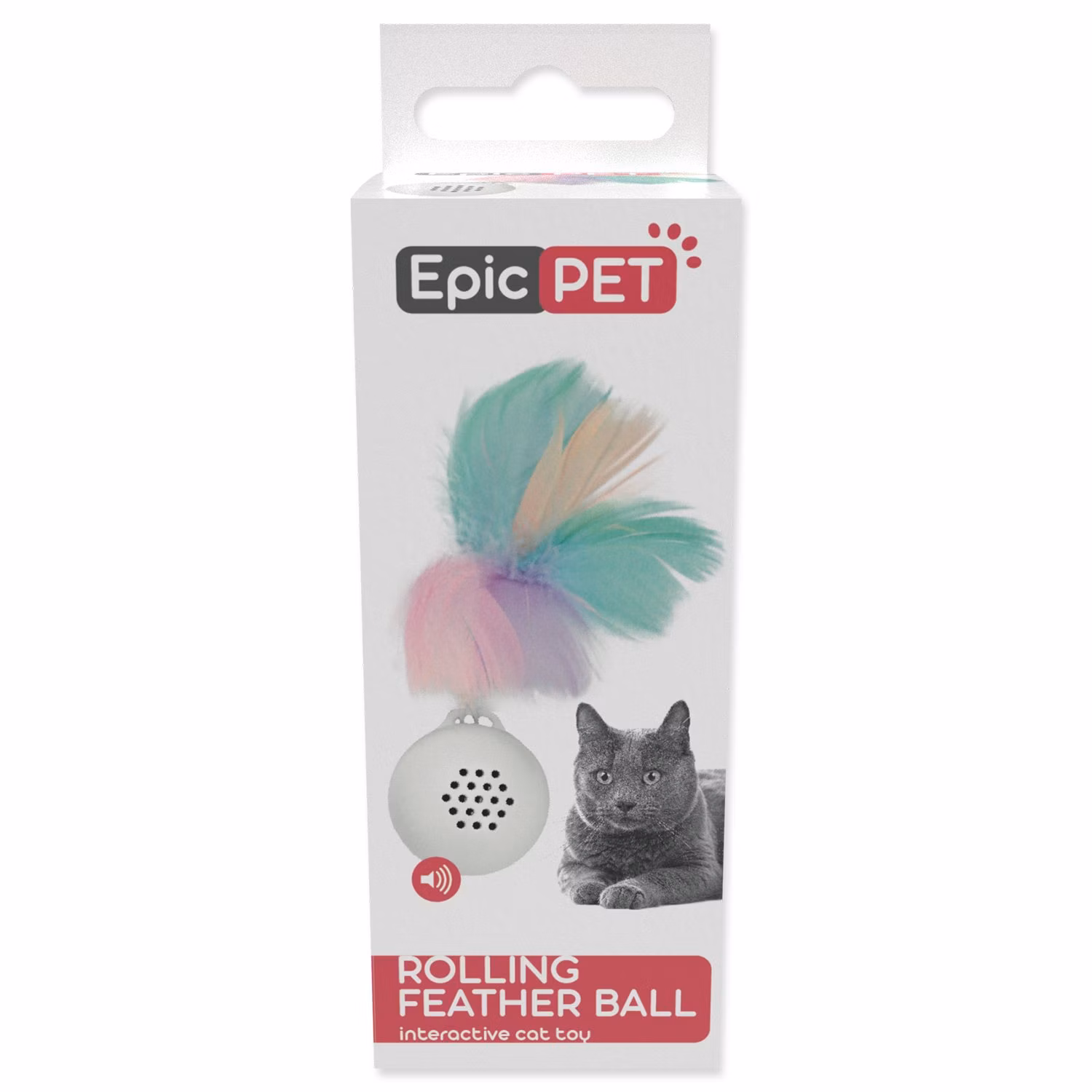 Hračka Epic Pet guľa interaktívna 4cm