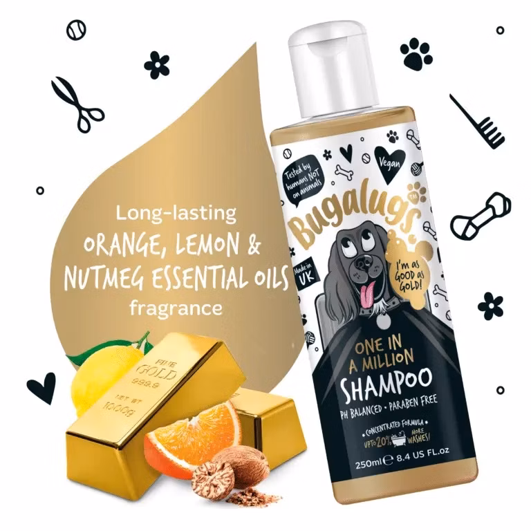 Bugalugs luxusný šampón pre psov – vôňa One in a Million - 250 ml
