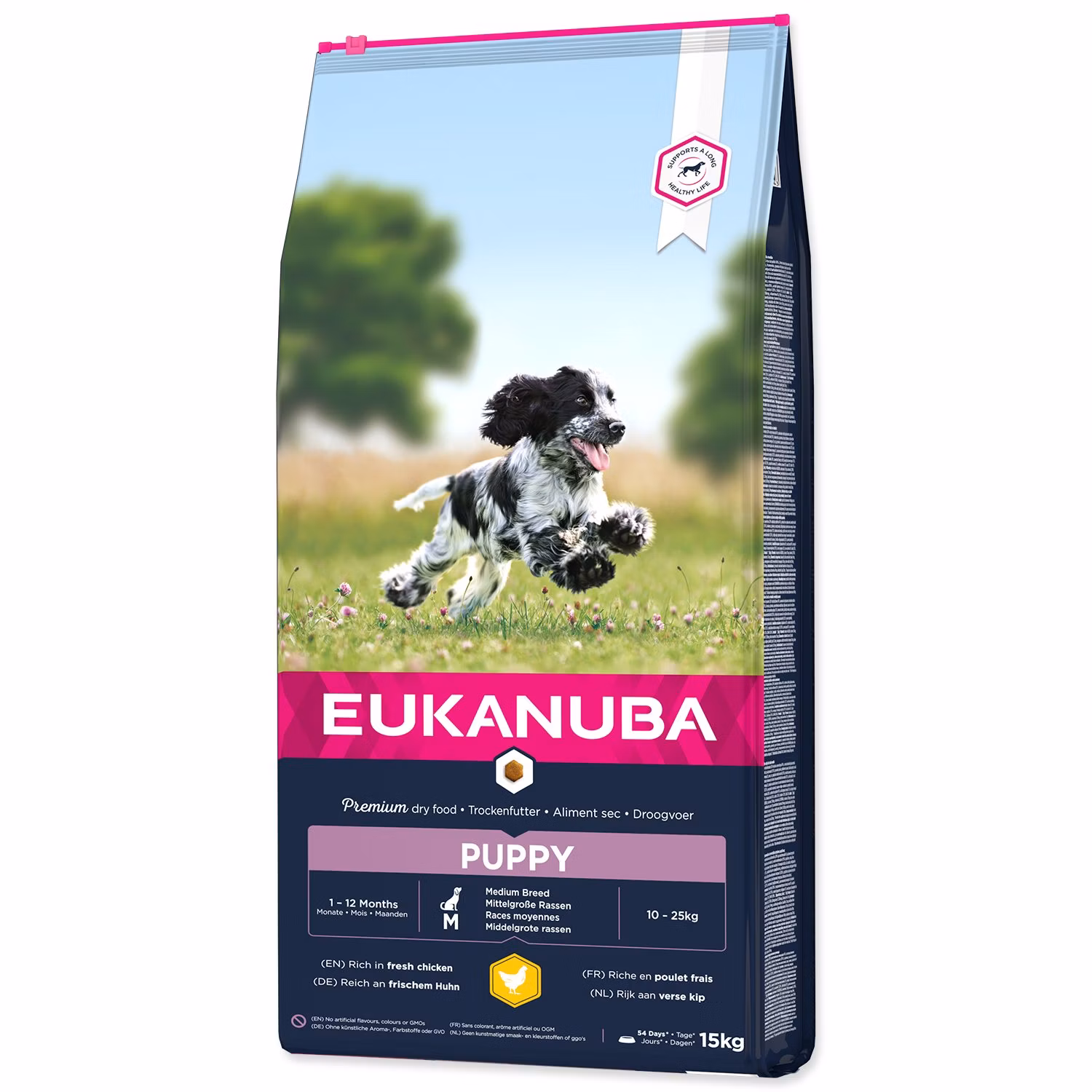 Krmivo EUKANUBA Puppy Medium 15kg
