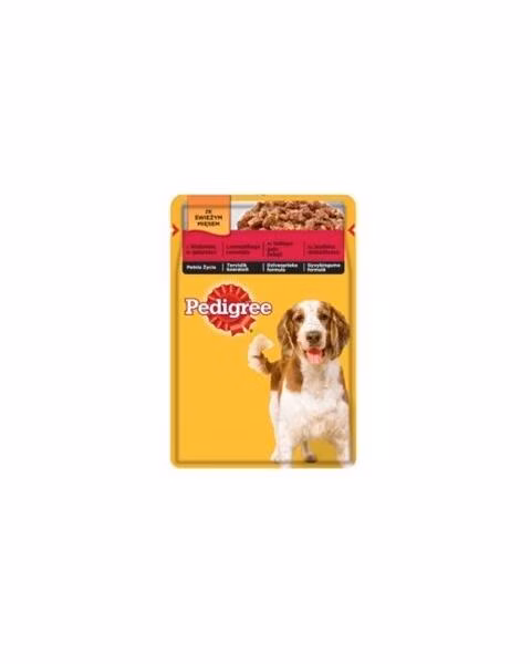 Mars PEDIGREE kapsička dog ADULT zmes hovädzieho a pečene v želé 24 x 100 g