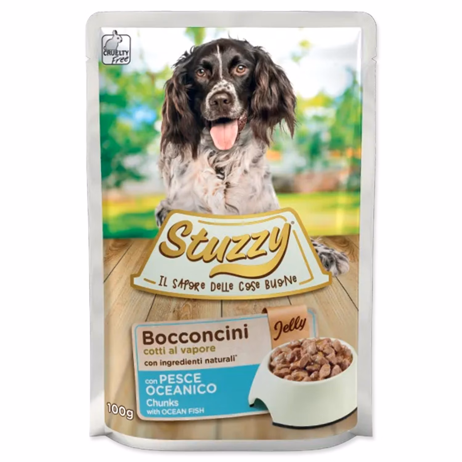 Kapsička STUZZY morská ryba v želé 100g