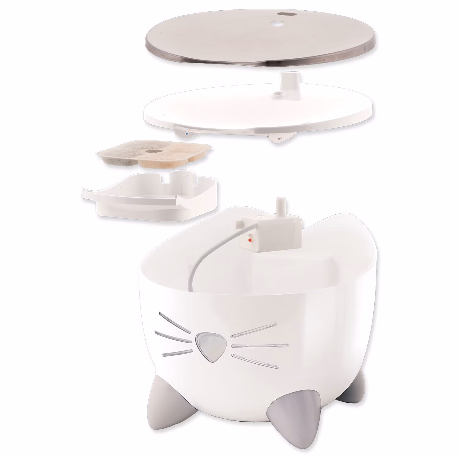 Catit Pixi Smart Fountain with Stainless Steel Top