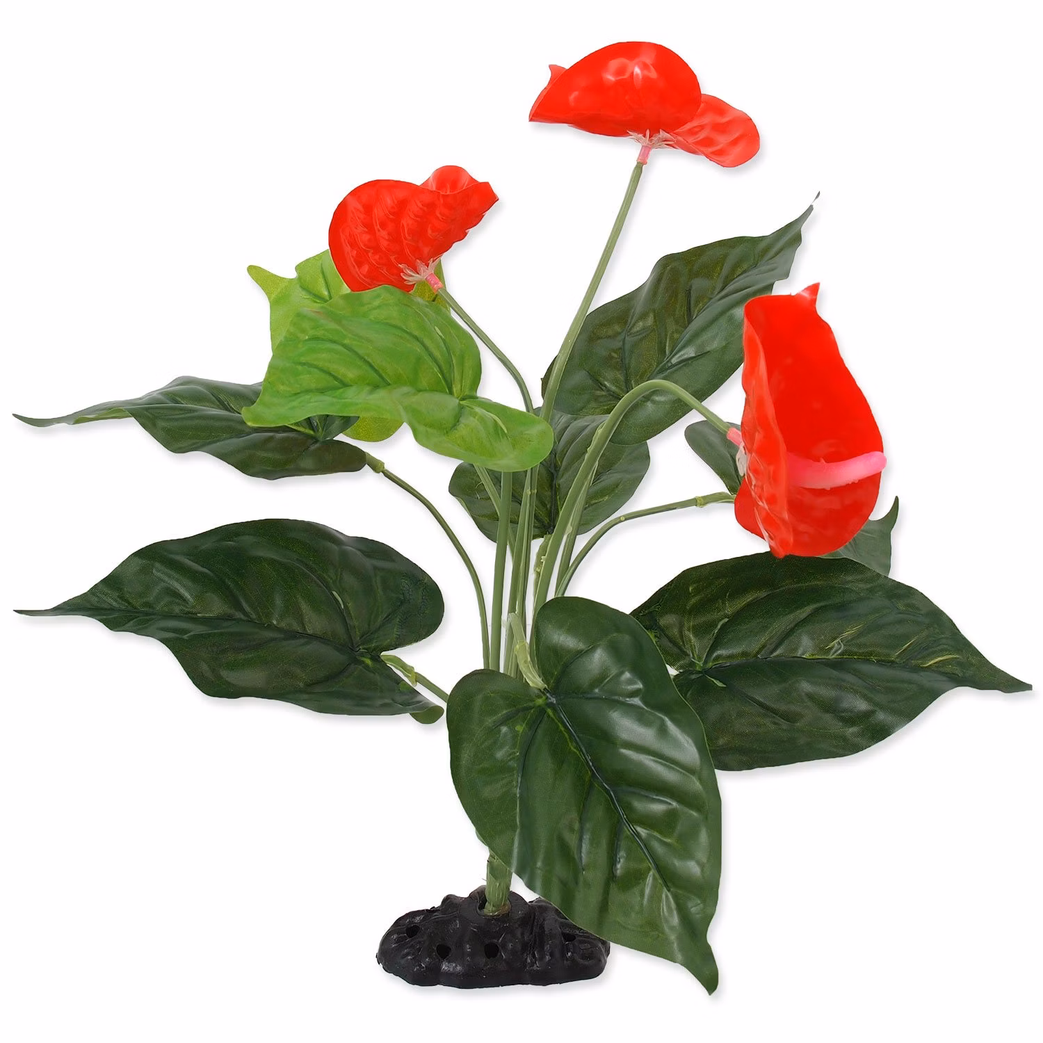 Dekorácia Repti Planet Rastlina kvitnúca Anthurium 40cm