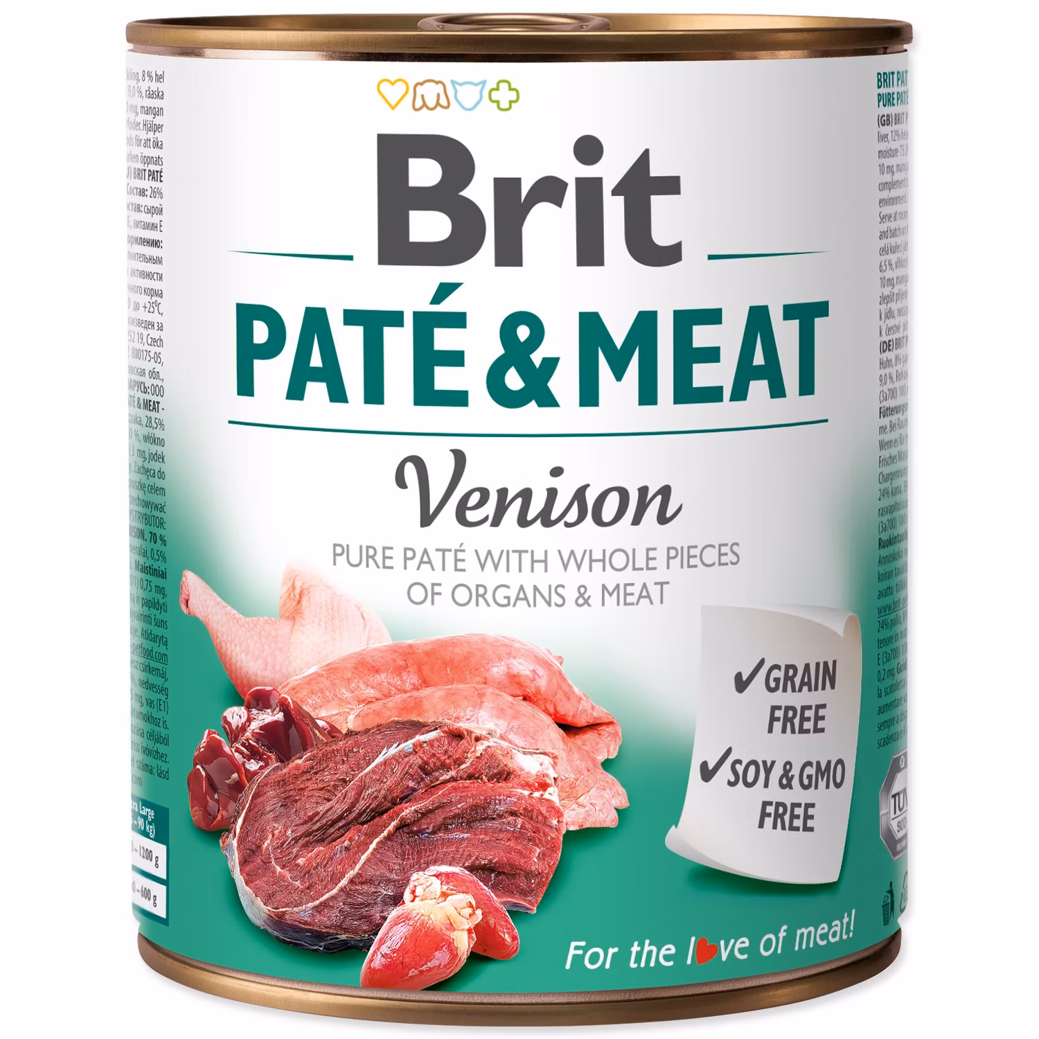 Konzerva Brit Paté & Meat divina 800g