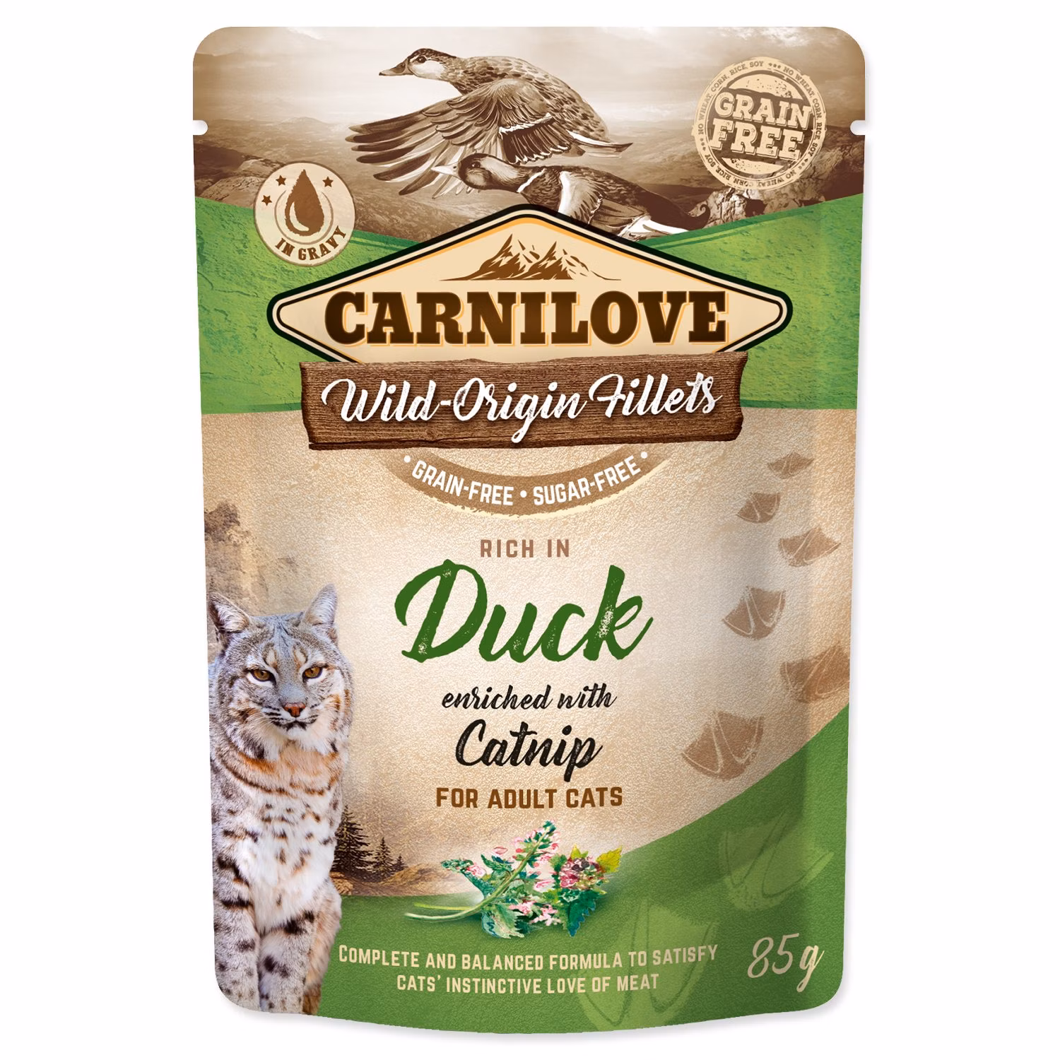 Kapsička Carnilove Cat kačka so šantou 85g