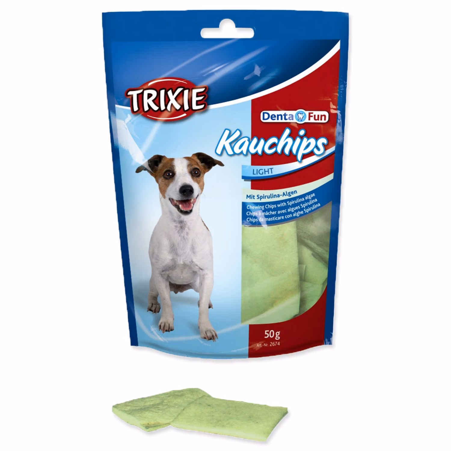 Pochúťka Trixie byvolia koža s morskou riasou, plátky 100g