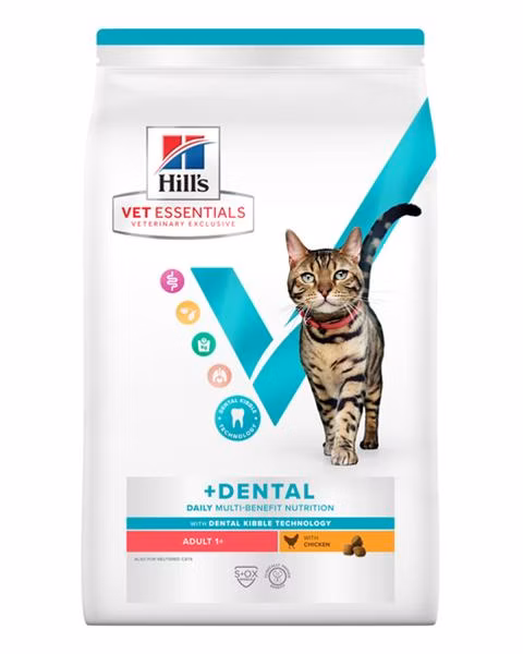 HILLS VE Feline Multi Benefit Adult Dental Chicken 250 g