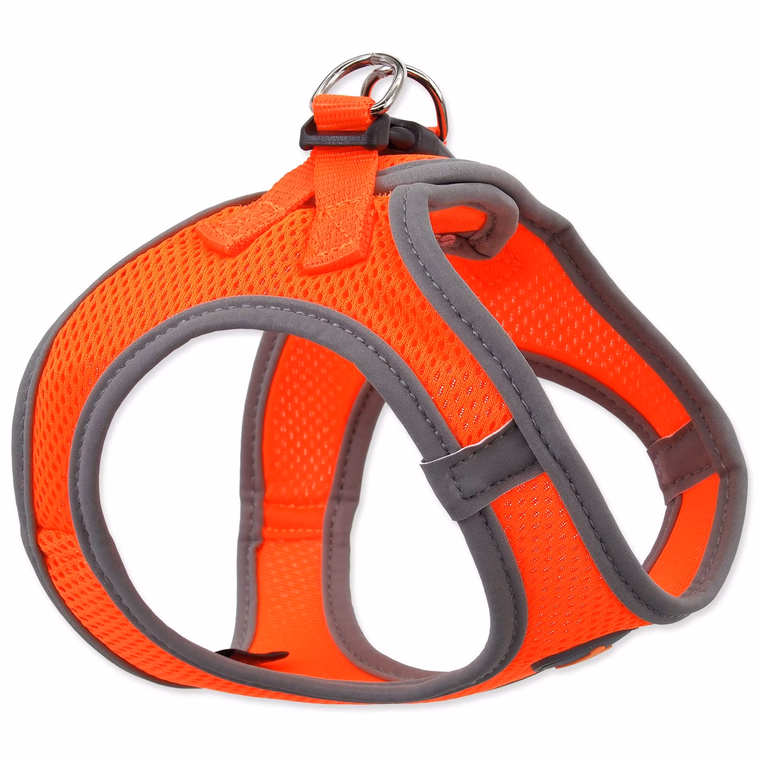 Postroj Dog Fantasy Puppy L oranžový 46-53cm