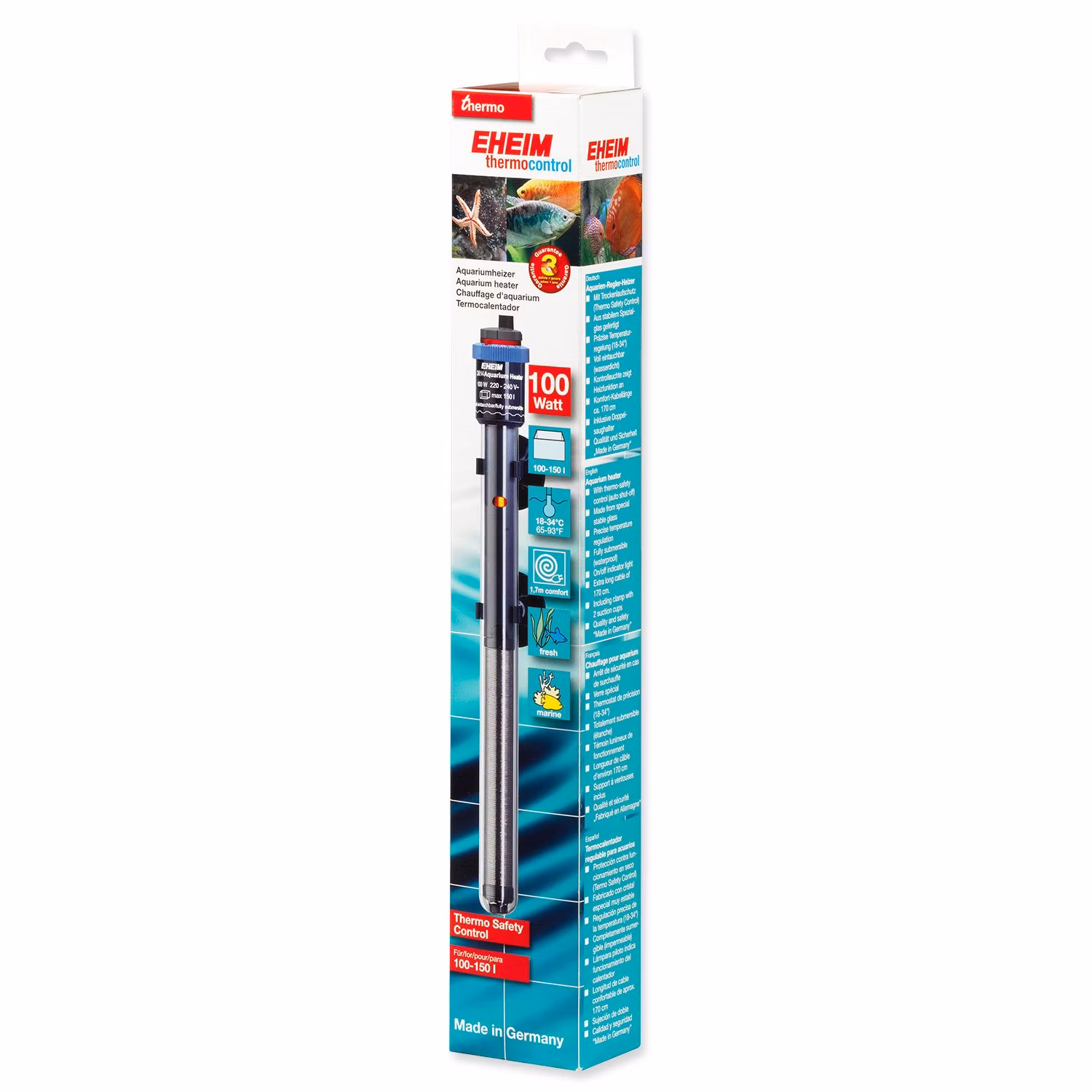 Ohrievač Eheim Thermocontrol 100W,100-150l