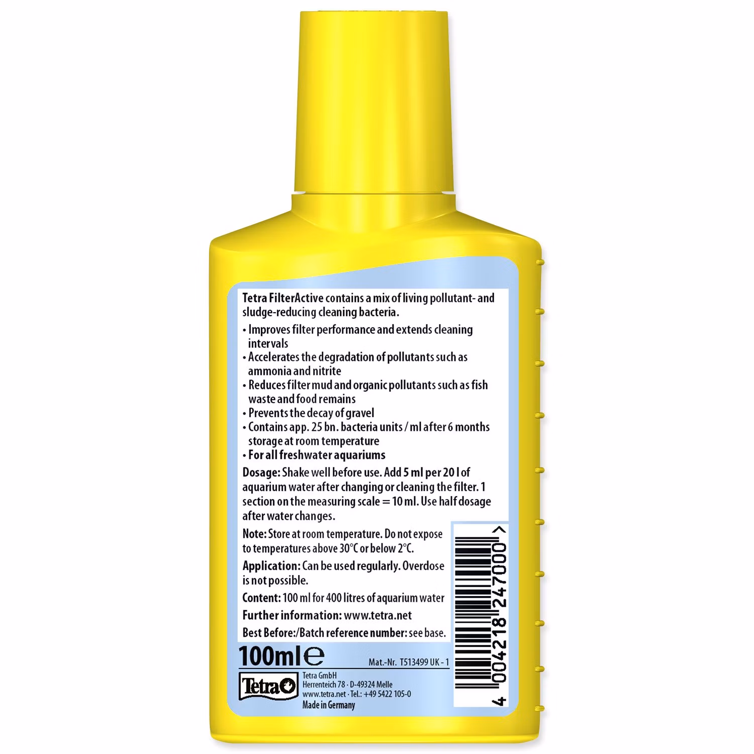 Prípravok Tetra Filter Active 100ml