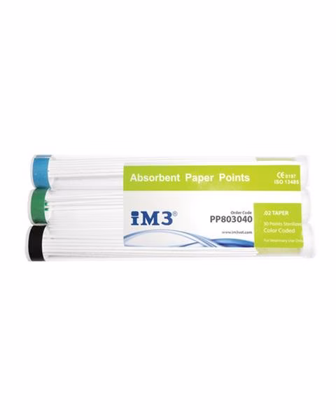iM3 Absorpčné papierové špičky 80mm 30-40 (30 ks)