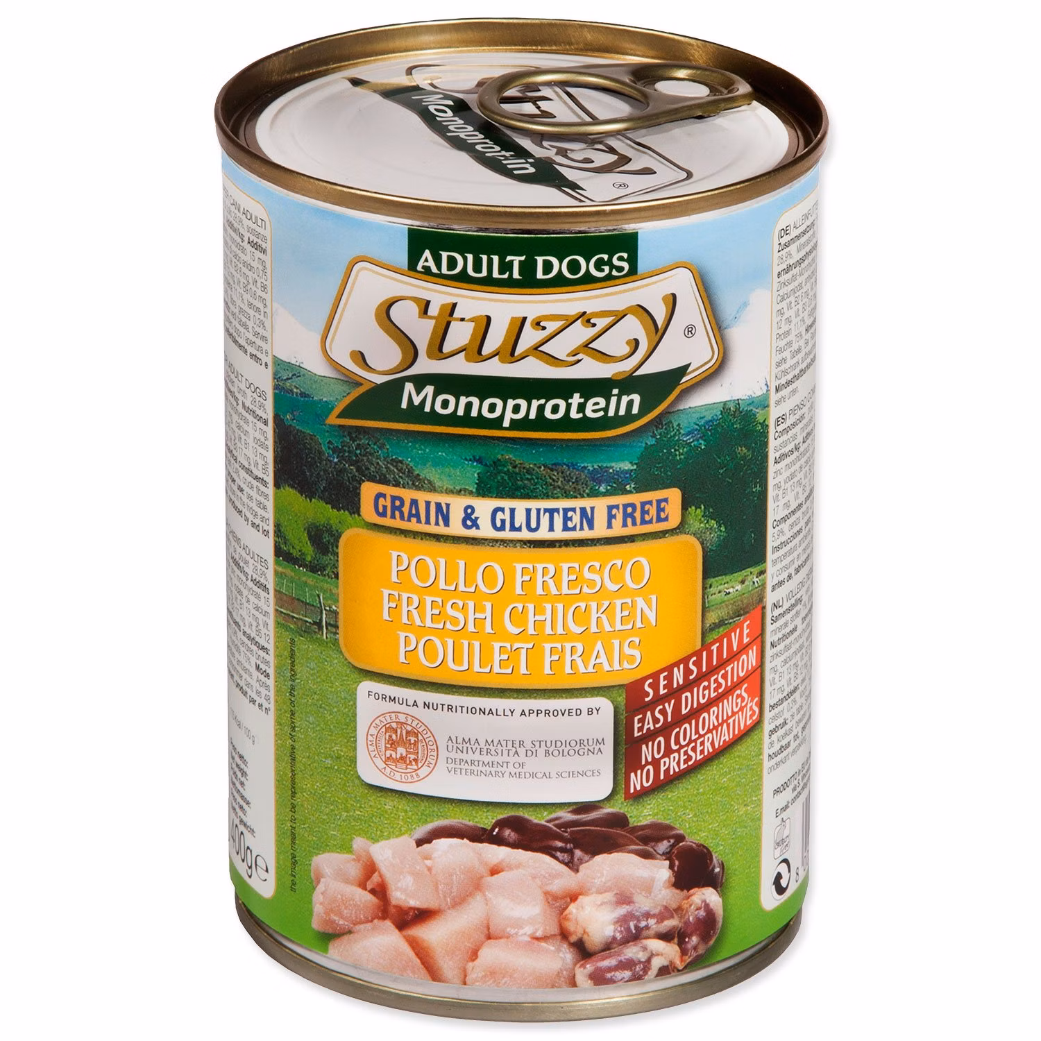 Konzerva STUZZY Monopretein kura 400g