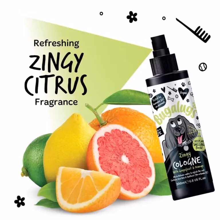 Bugalugs parfum pre psov – Zingy 200 ml