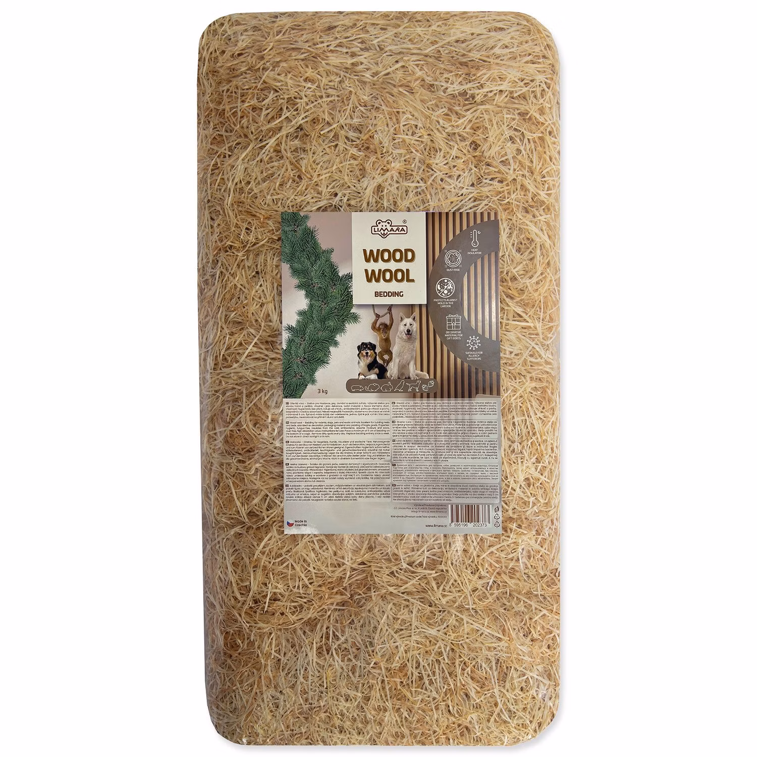 Vlna drevitá 3kg