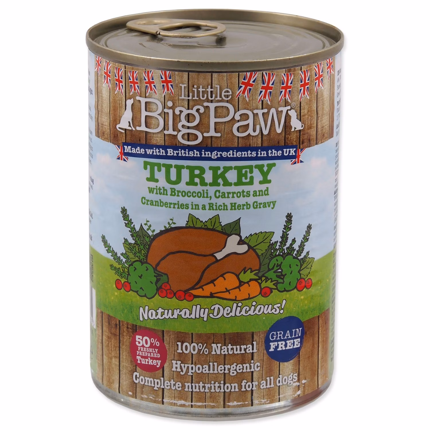 Konzerva Little Big Paw morka 390g