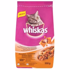 Mars WHISKAS Adult cat s kuracím mäsom 300 g