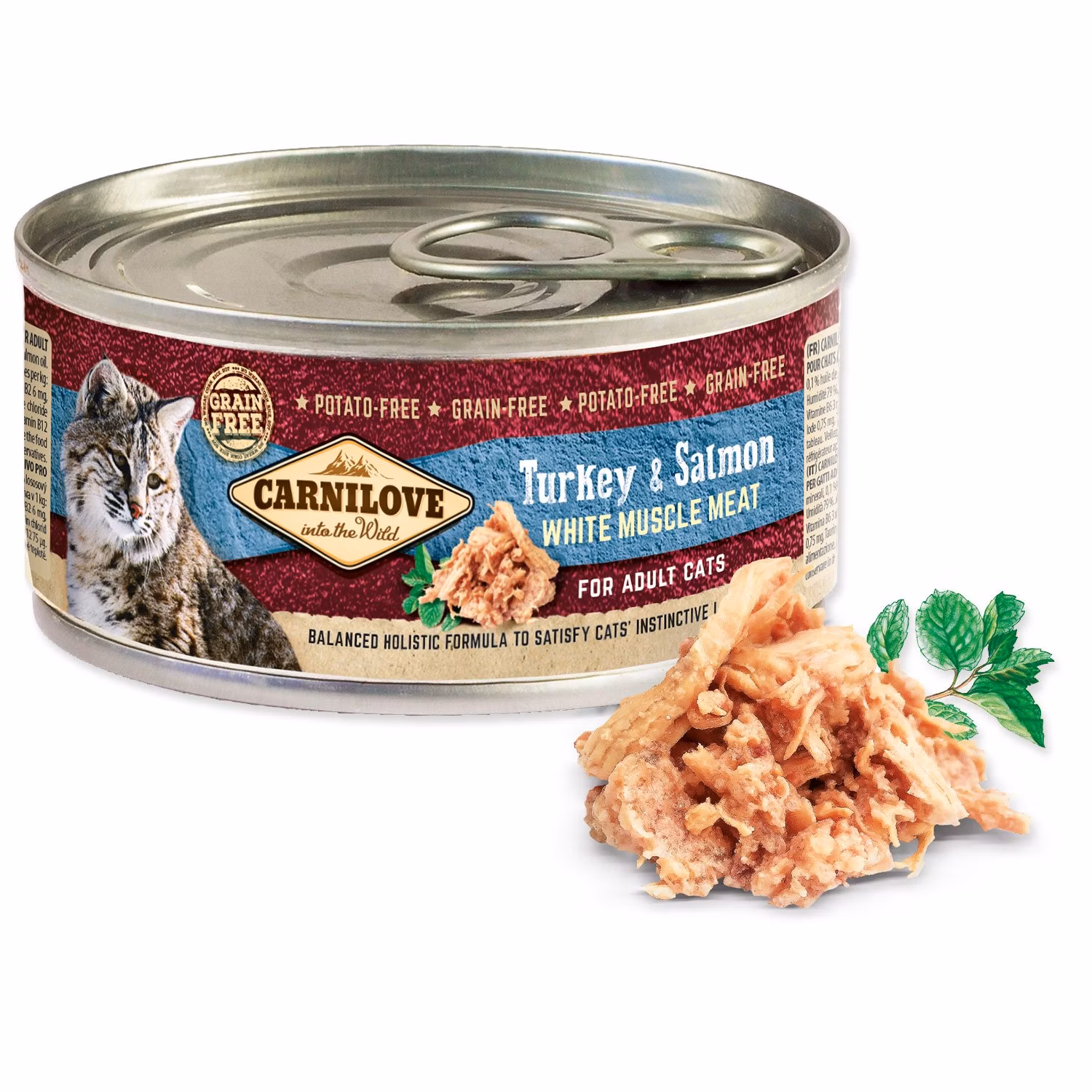 Konzerva Carnilove WMM Adult Cats morka a losos 100g