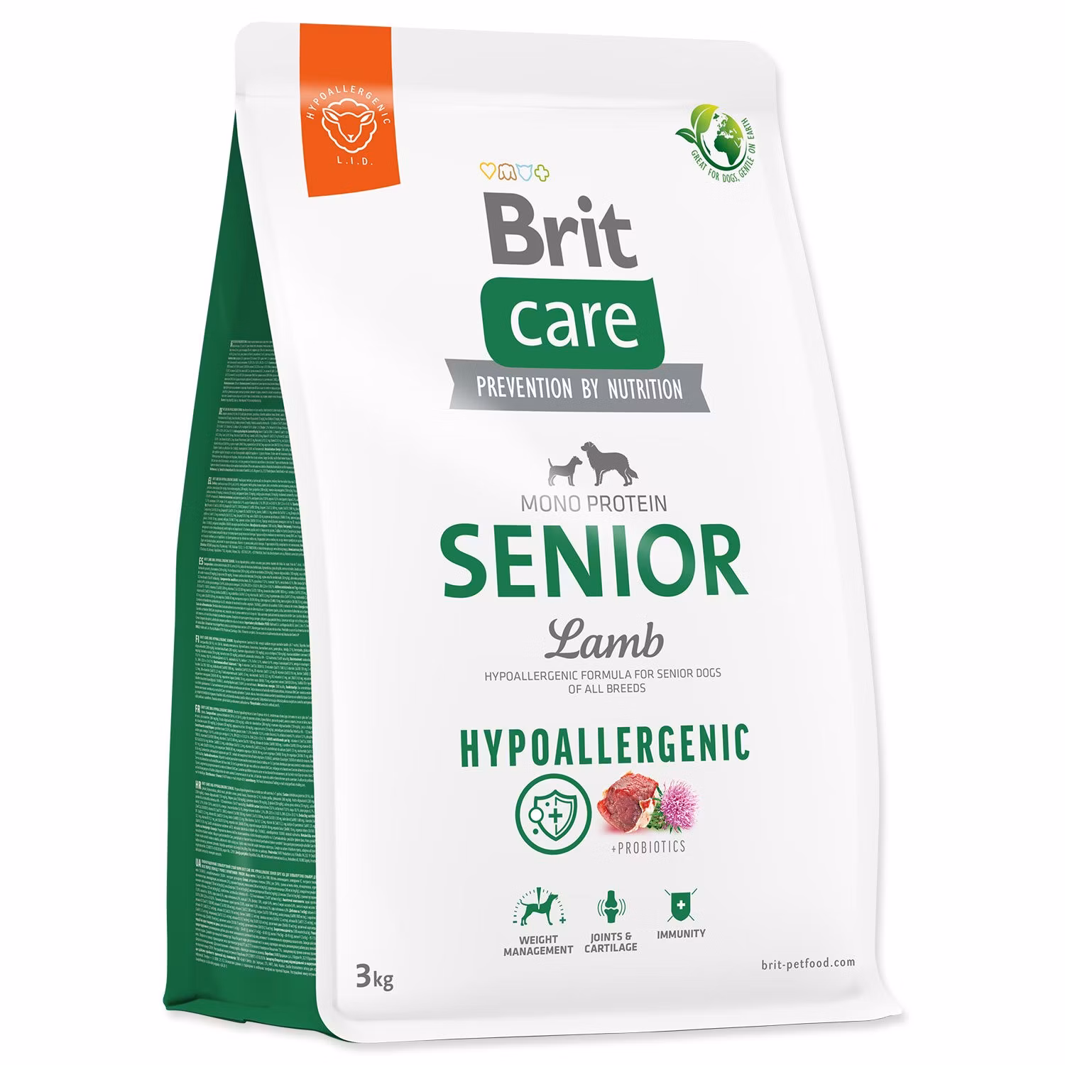 Krmivo Brit Care Dog Hypoallergenic Senior 3kg