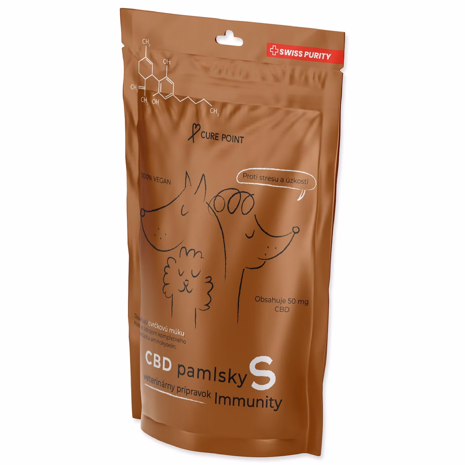 Pamlsok CBD Immunity S 100g