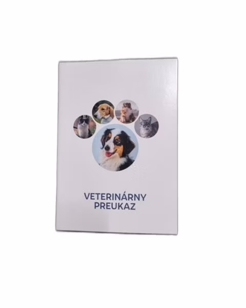 Preukaz veterinárny SAVLMZ pre psov a mačky
