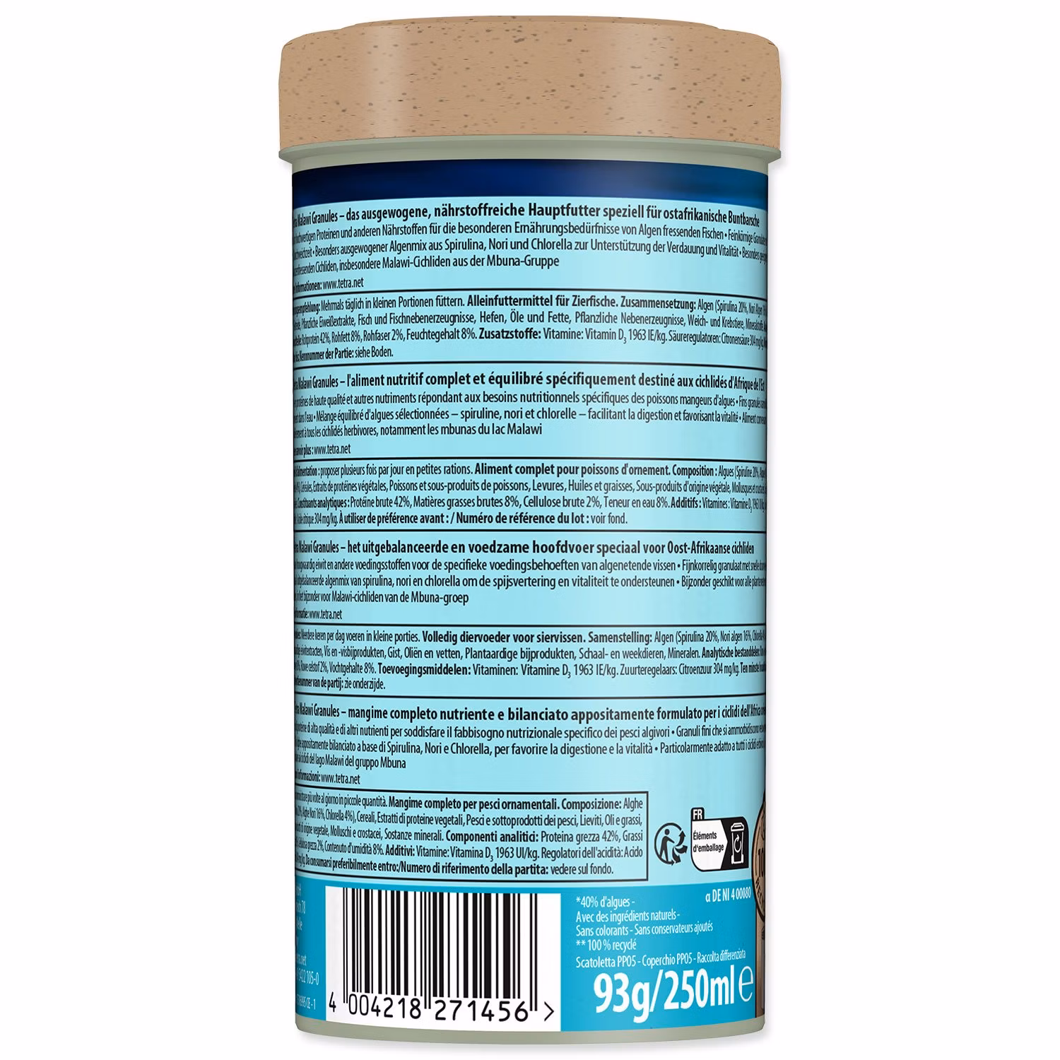 Krmivo Tetra Malawi Granules 250ml