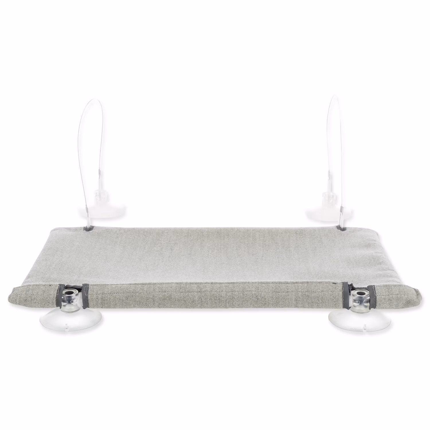 Window platform, velour, 50 × 30 cm, grey