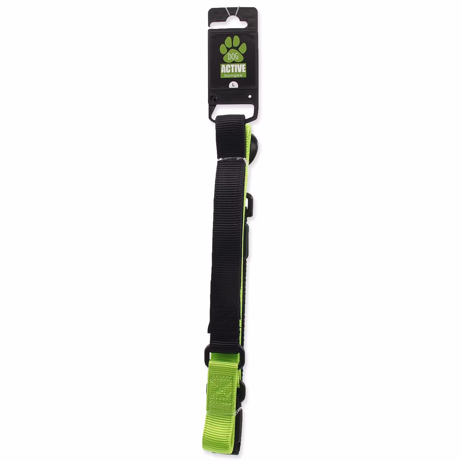 Vodítko Active Dog Bungee Neoprene L limetka 2,5x120cm