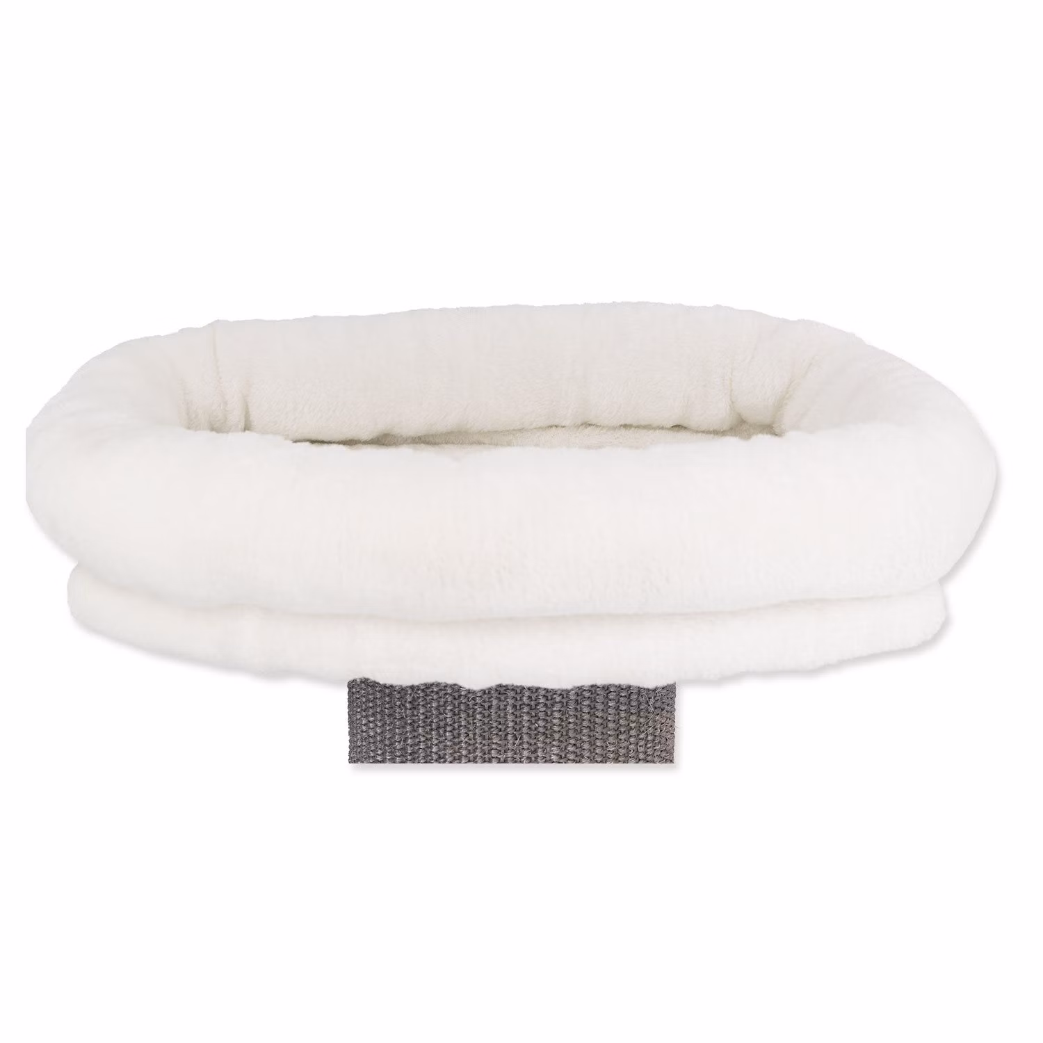 Acadia scratching post with wall mounting, 160 cm, grey
