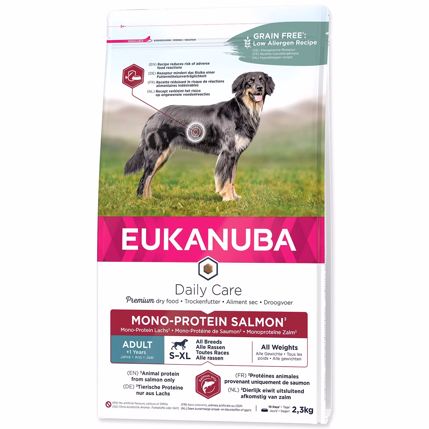 Krmivo EUKANUBA Daily Care Adult Mono Protein Salmon 2,3kg