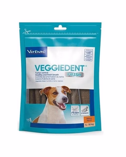 CET Veggiedent Fresh S 15 ks (psy do 10 kg)