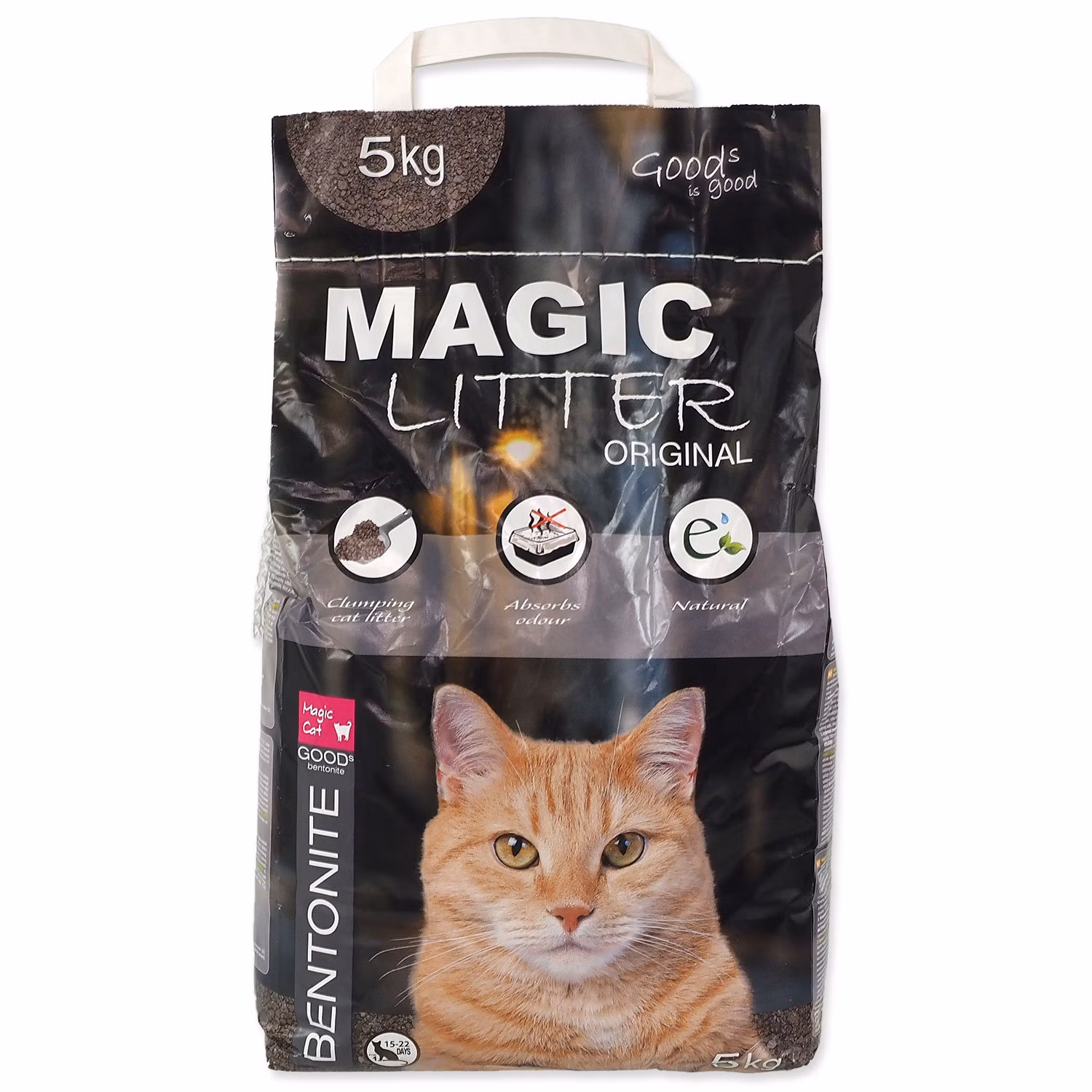 Podstielka Magic Litter Bentonite Original 5kg