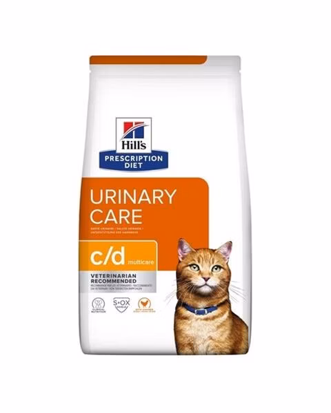 HILLS Diet Feline c/d Multicare Chicken Dry NEW 3 kg