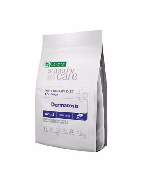 Natures P Superior care VET dermatosis dog adult dietetic all breeds salmon 1,5 kg