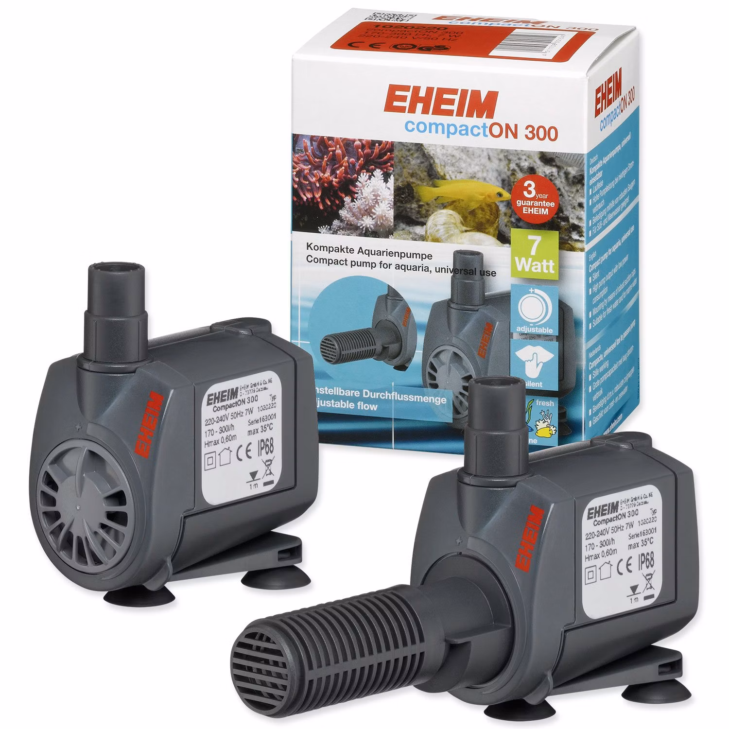 Čerpadlo Eheim CompactON 300, 300l/h