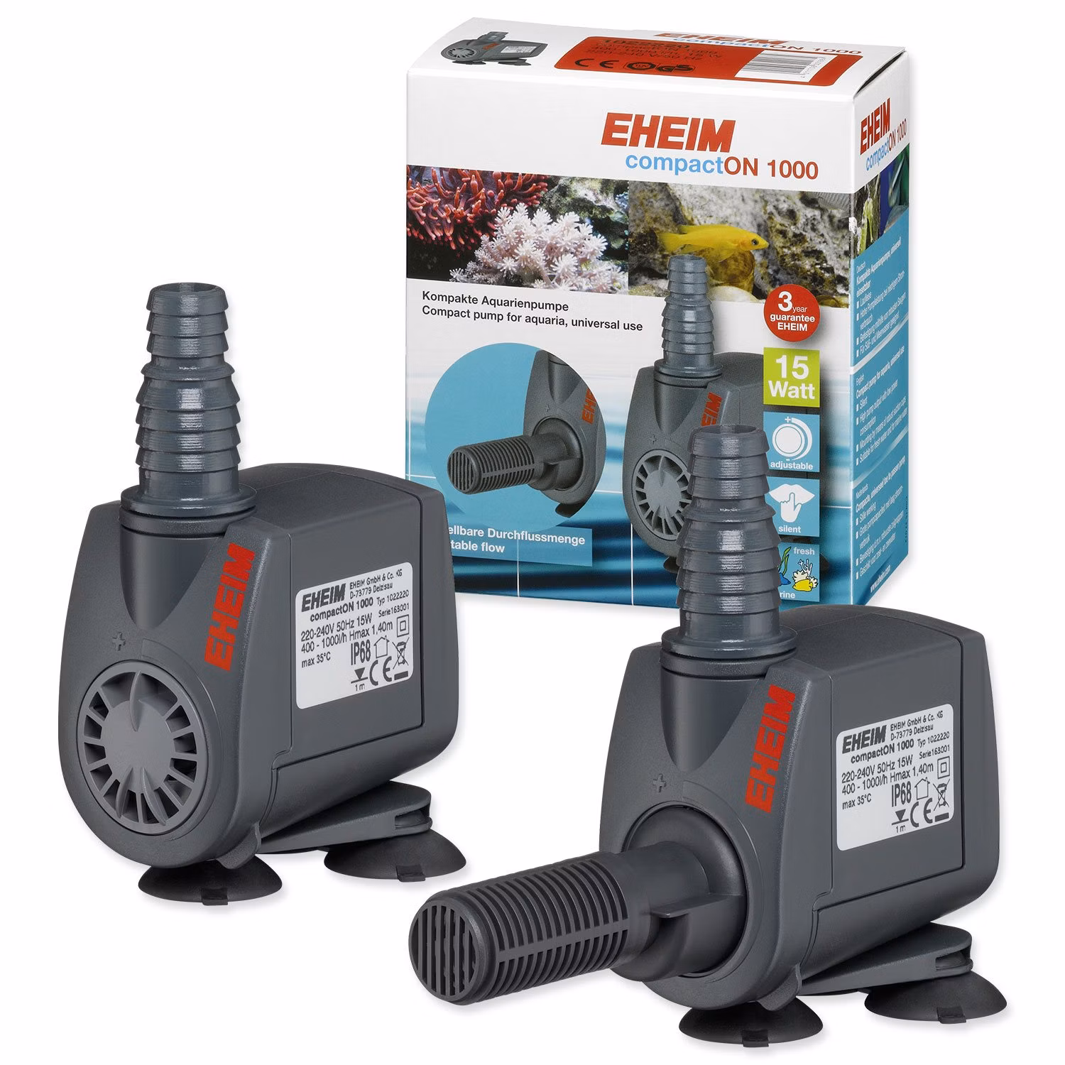Čerpadlo Eheim CompactON 1000, 1000l/h