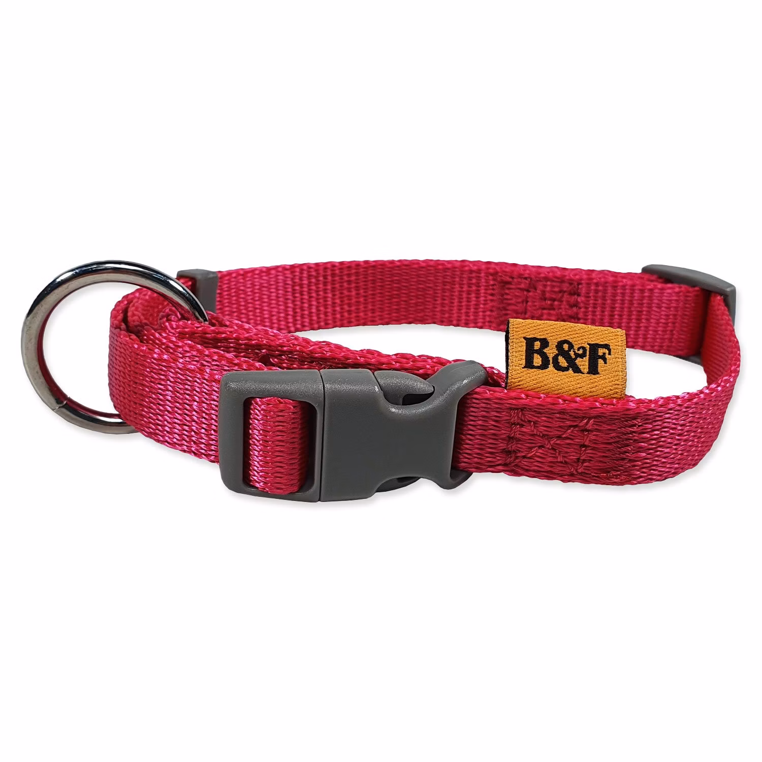 Obojek BAF nylon fuchsie 1,5x30-50cm