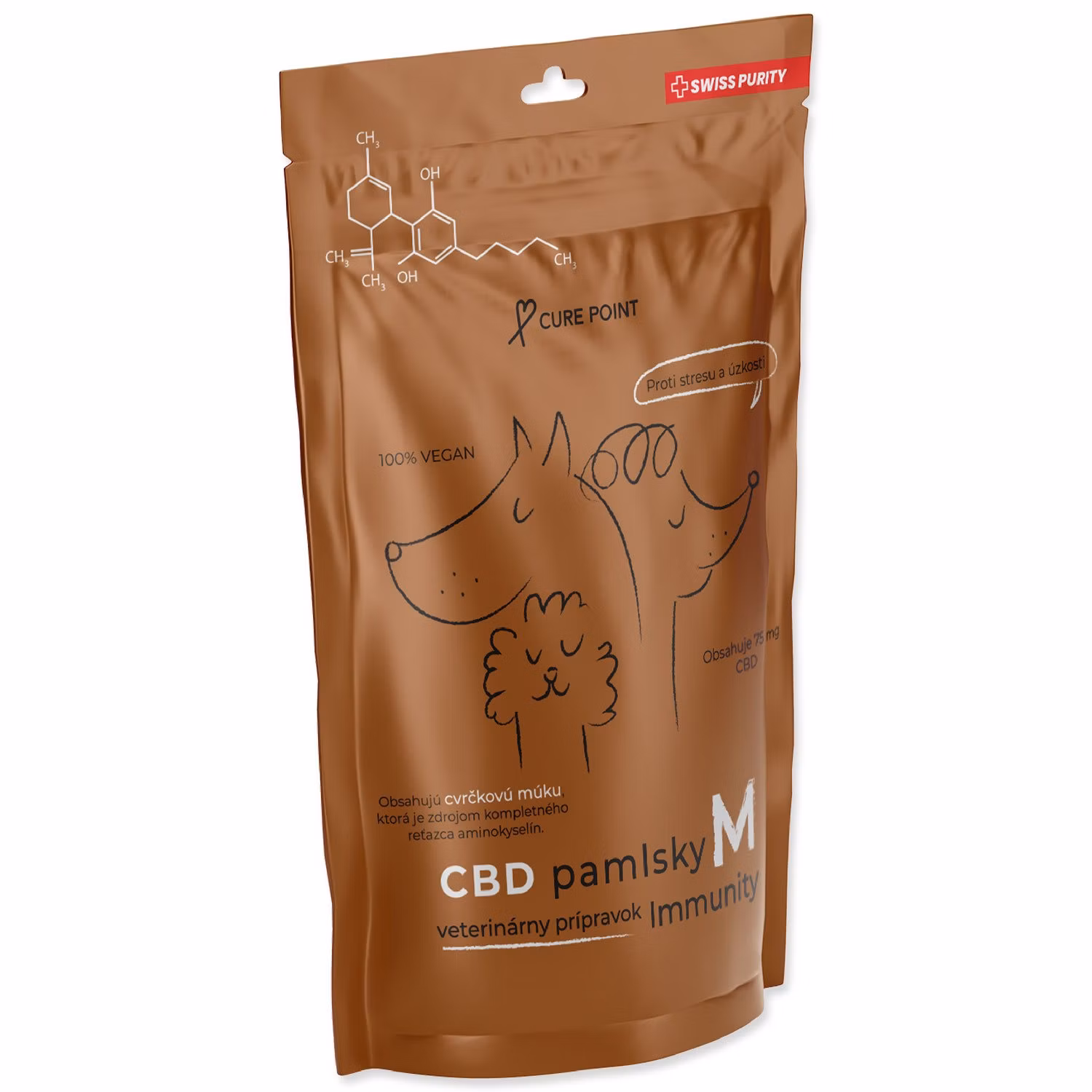 Pamlsok CBD Immunity M 100g