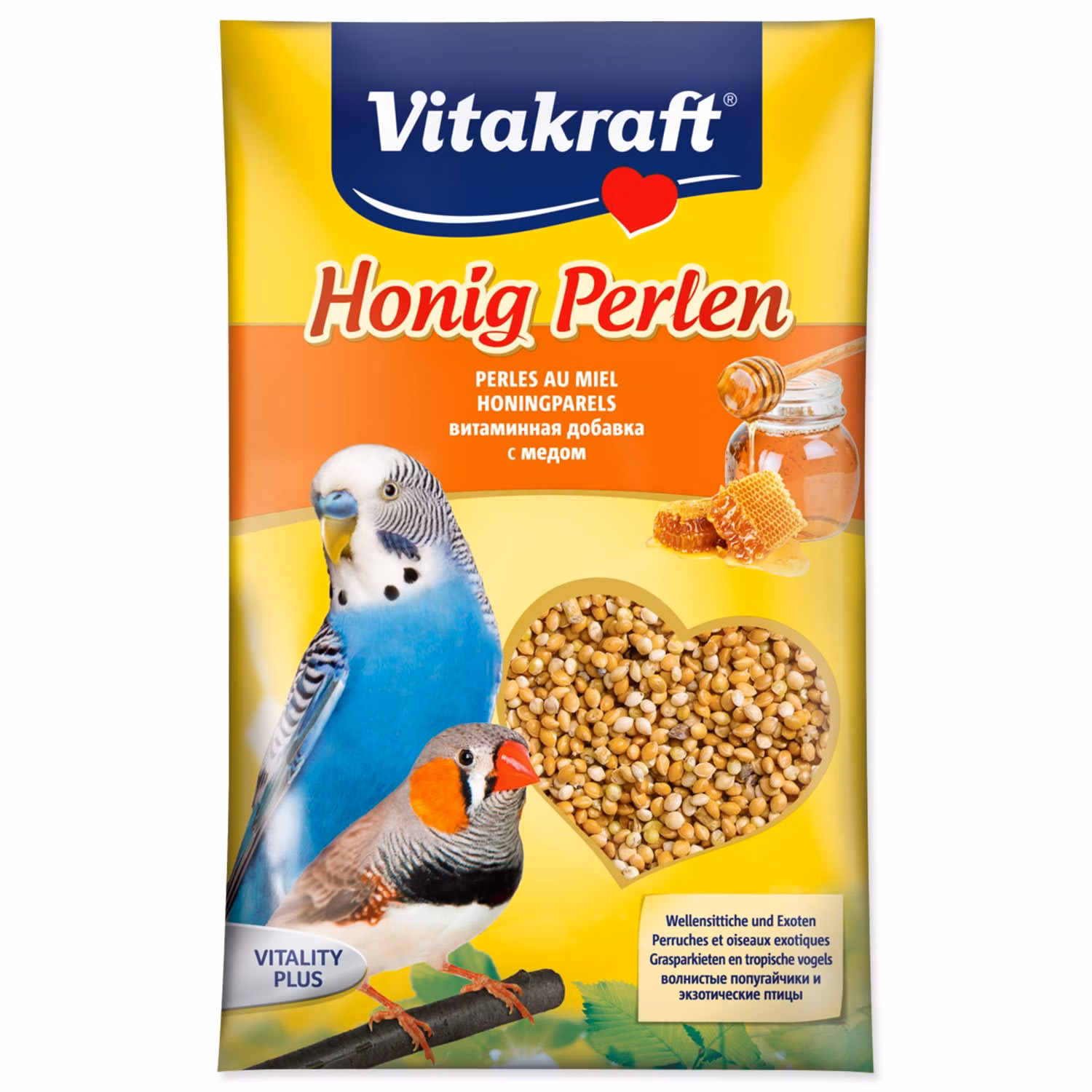 Krmivo Vitakraft doplnkové s medom 20g