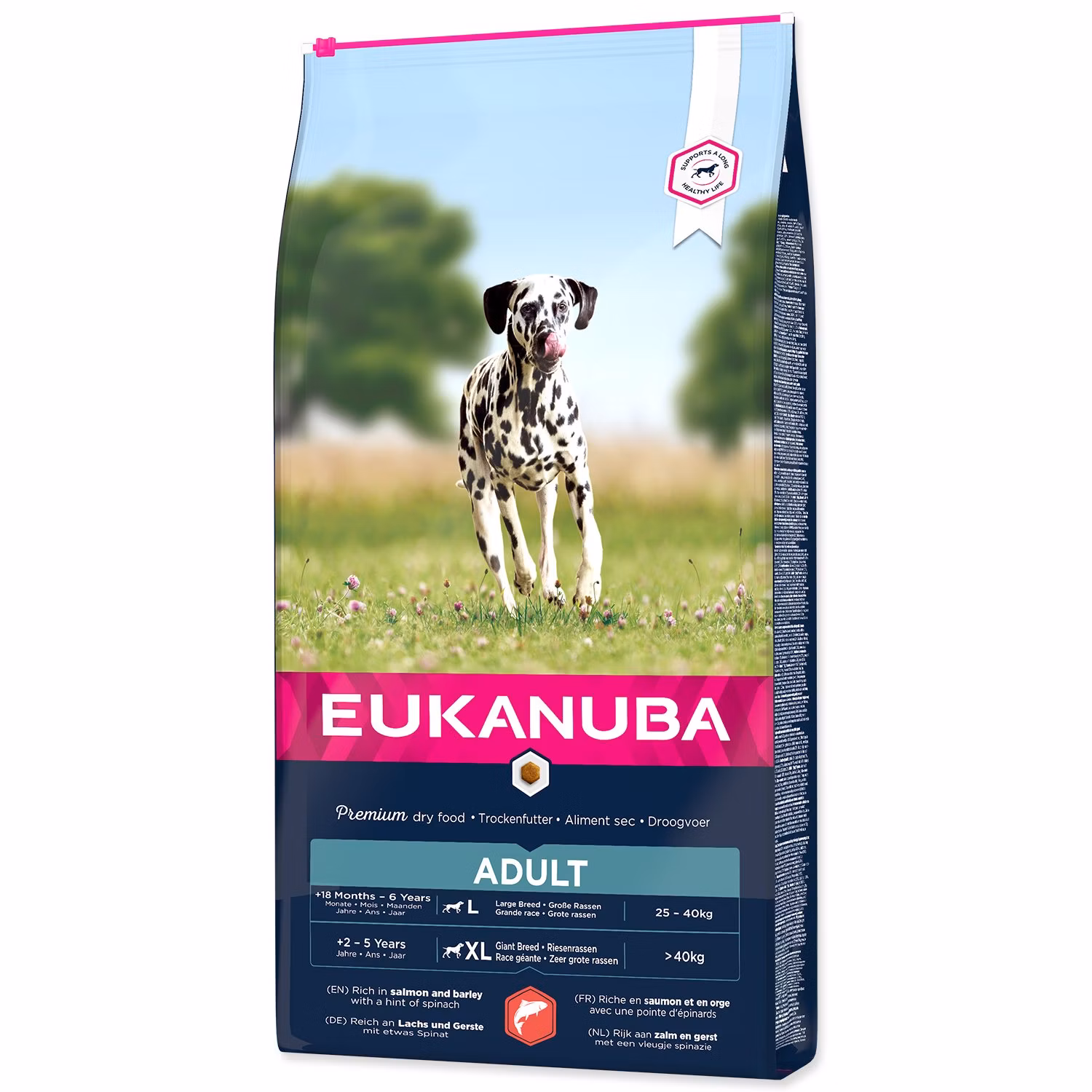 Krmivo EUKANUBA Adult Large & Giant Salmon 12kg