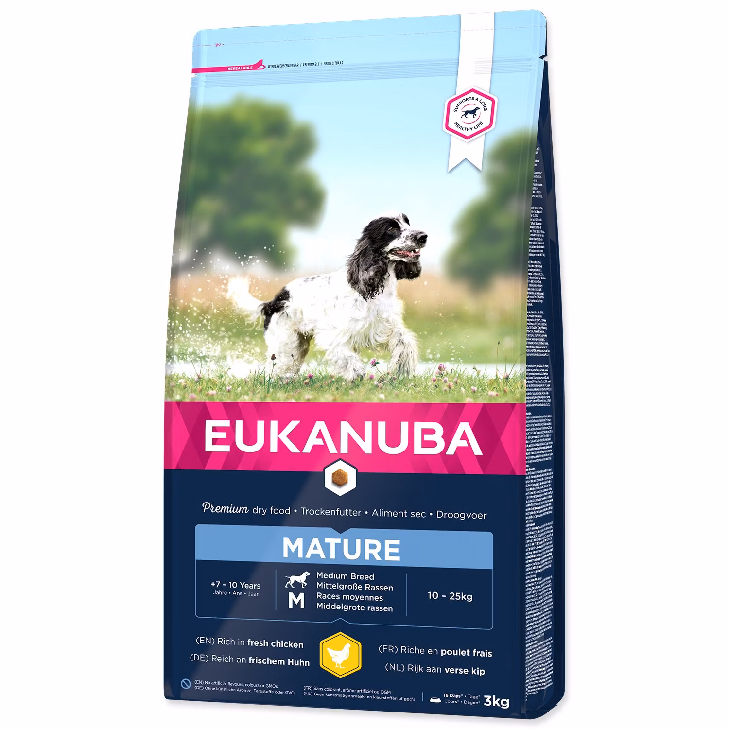 Krmivo EUKANUBA Mature Medium 3kg