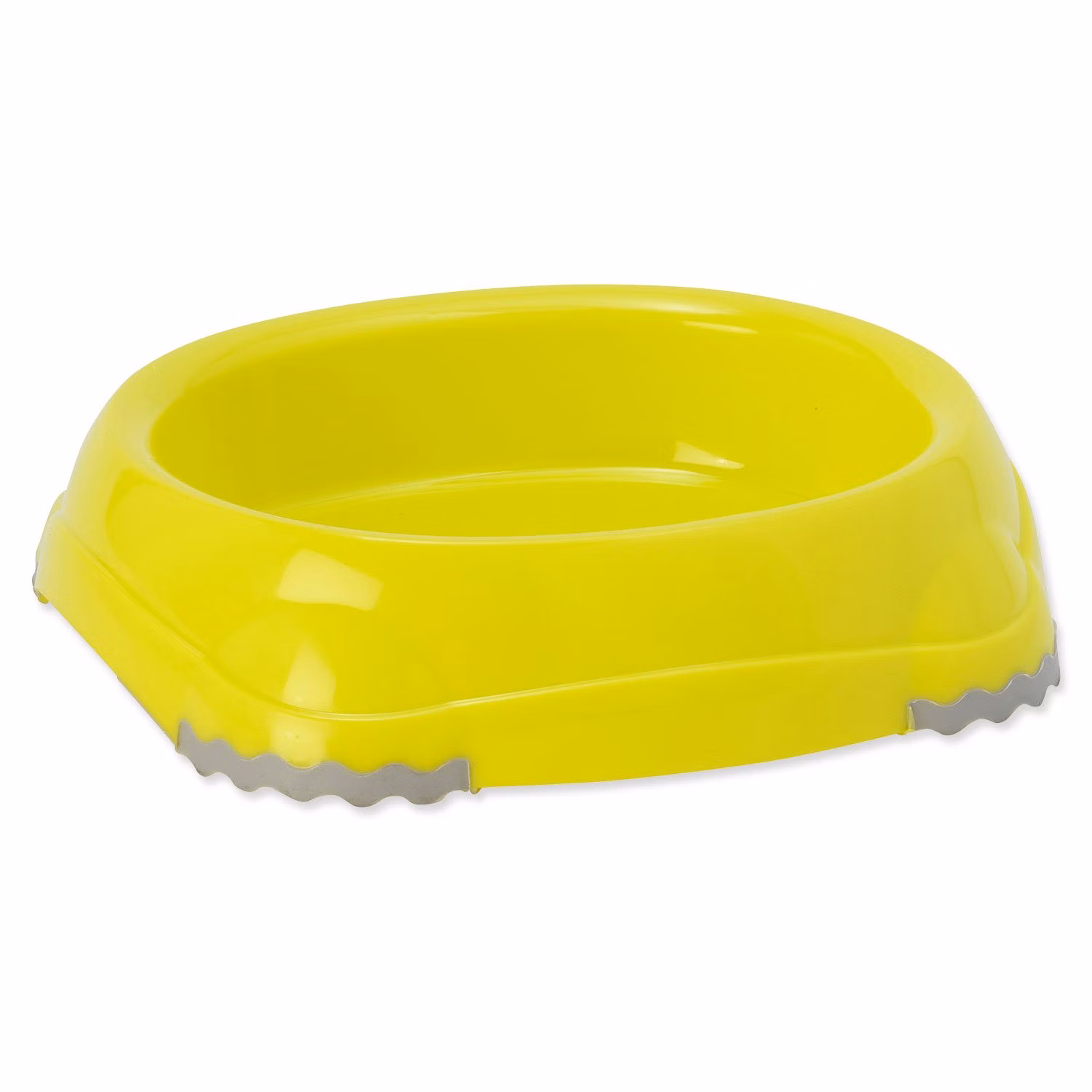 Miska Magic Cat plast s protišmykom žltá 210ml